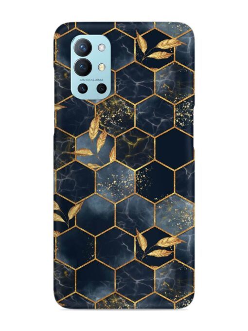 Marble Hexagon Seamless Snap Case for Oneplus 9R (5G) Zapvi