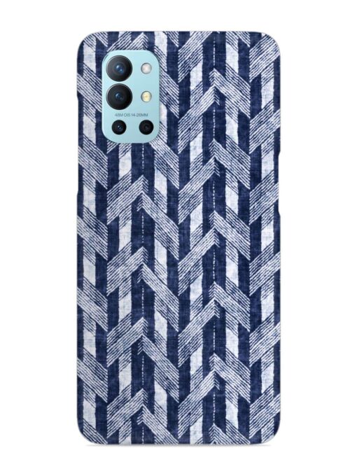 Abstract Herringbone Motif Snap Case for Oneplus 9R (5G) Zapvi