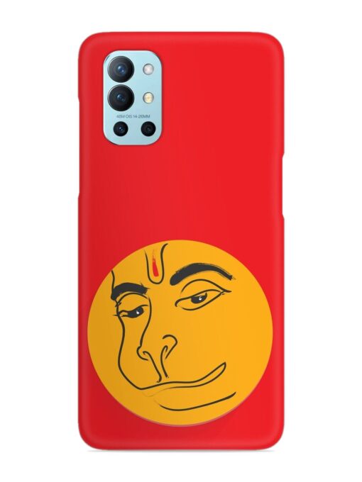 Lord Hanuman Vector Snap Case for Oneplus 9R (5G) Zapvi