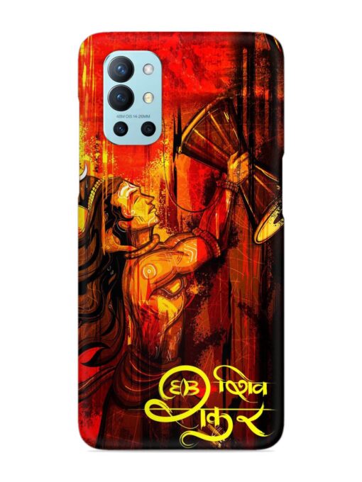 Illustration Lord Shiva Snap Case for Oneplus 9R (5G) Zapvi