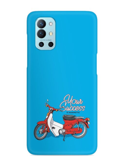 Motorcycles Image Vector Snap Case for Oneplus 9R (5G) Zapvi