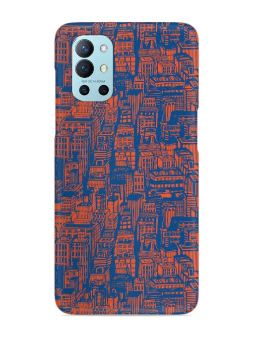 Hand Drawn Seamless Snap Case for Oneplus 9R (5G) Zapvi