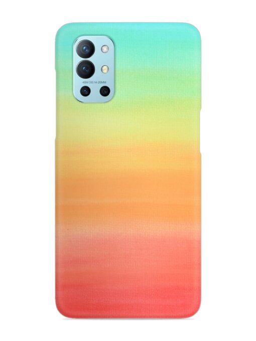 Background Sky Watercolor Snap Case for Oneplus 9R (5G) Zapvi