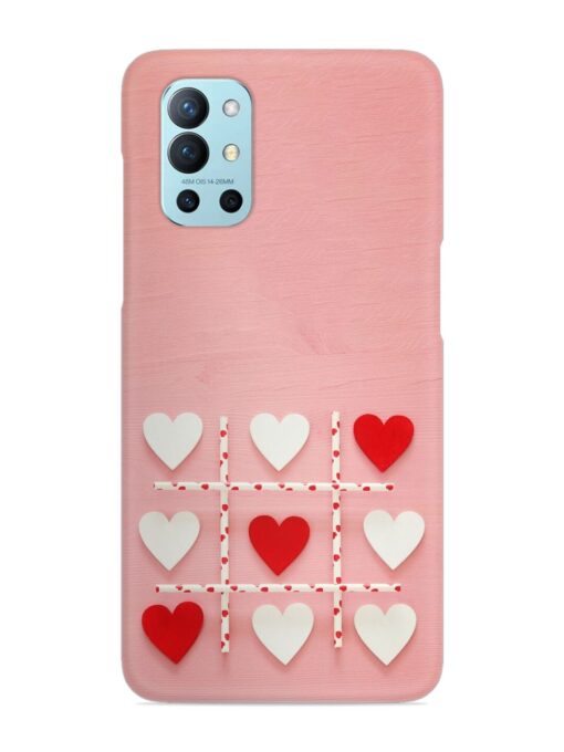 Valentines Day Concept Snap Case for Oneplus 9R (5G) Zapvi