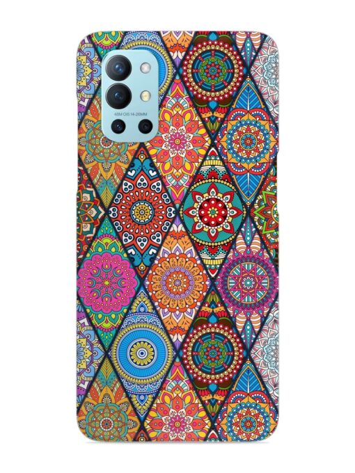 Seamless Tile Pattern Snap Case for Oneplus 9R (5G) Zapvi