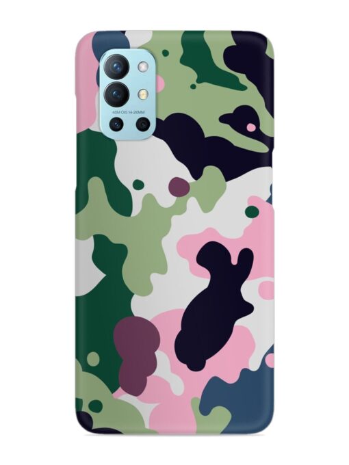 Seamless Funky Camouflage Snap Case for Oneplus 9R (5G) Zapvi