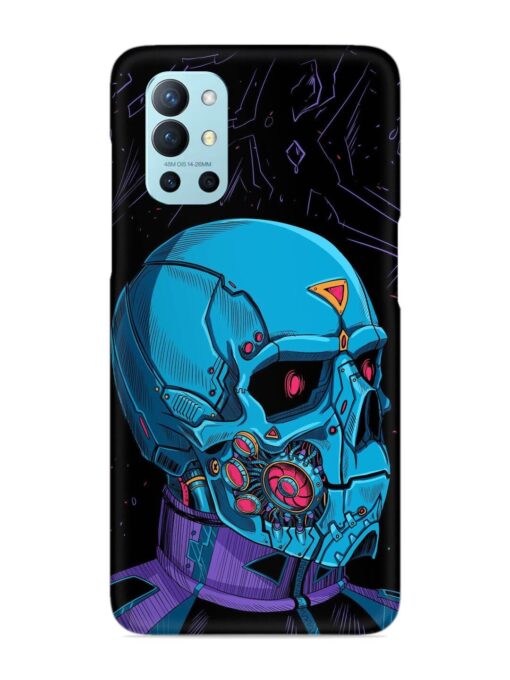 Skull Robo Vector Snap Case for Oneplus 9R (5G) Zapvi