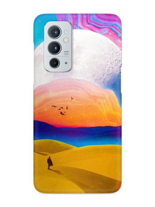 Sandy Desert Snap Case for Oneplus 9RT (5G) Zapvi