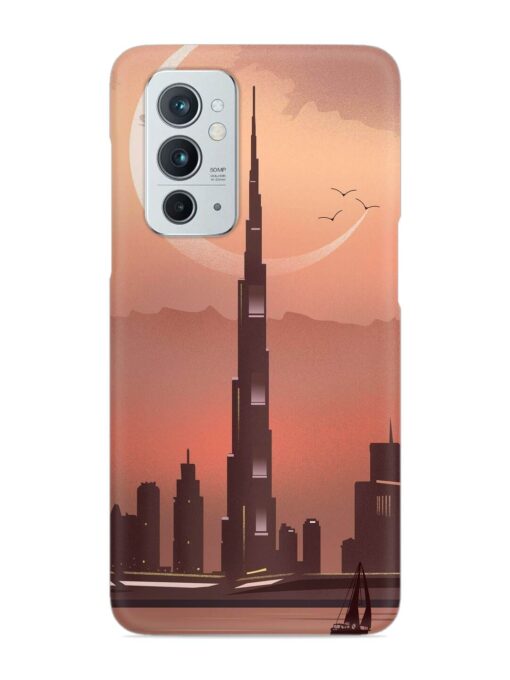 Landmark Burj Khalifa Snap Case for Oneplus 9RT (5G) Zapvi