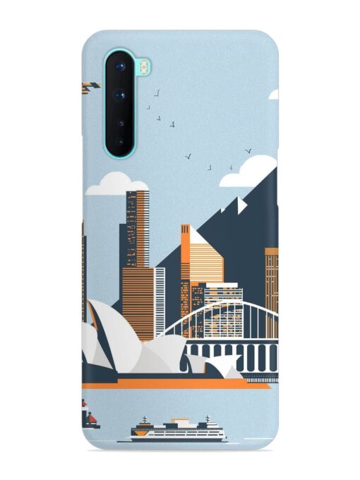 Sydney Opera Landscape Snap Case for Oneplus Nord Zapvi