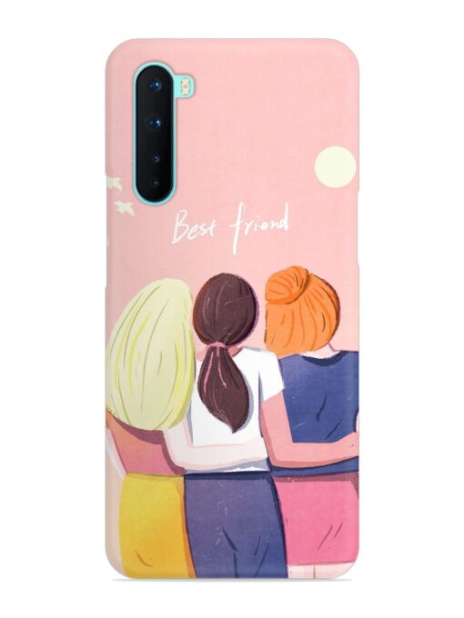 Friendship Day Snap Case for Oneplus Nord Zapvi