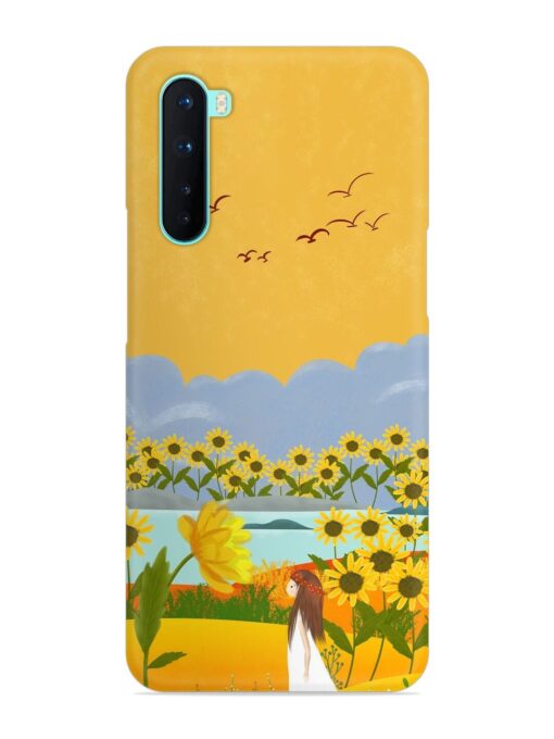 Beginning Of Autumn Snap Case for Oneplus Nord Zapvi