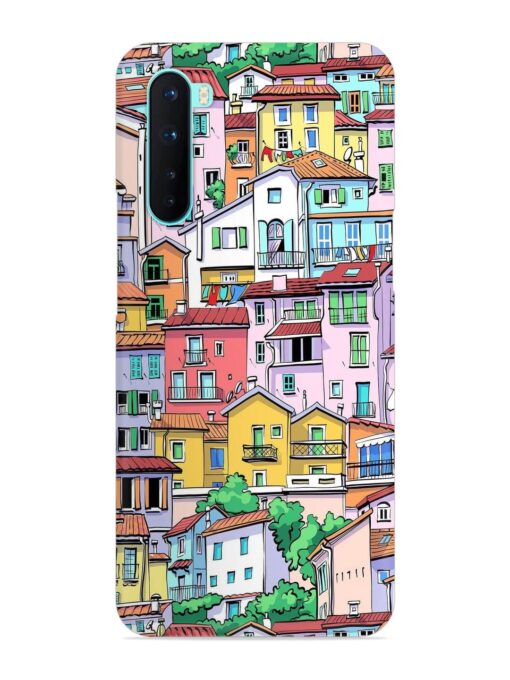 Europe Old Town Snap Case for Oneplus Nord Zapvi