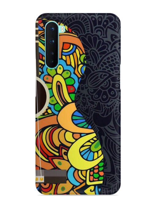 Guitar Vector Art Snap Case for Oneplus Nord Zapvi