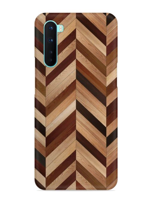 Seamless Wood Parquet Snap Case for Oneplus Nord Zapvi