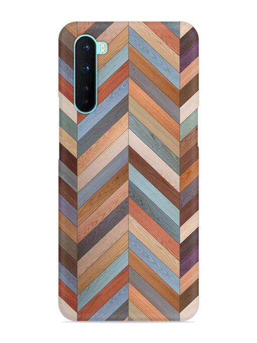 Seamless Wood Parquet Snap Case for Oneplus Nord Zapvi