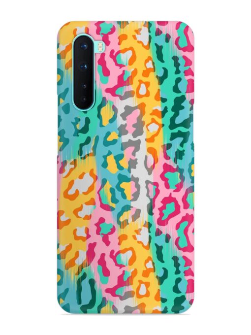 Seamless Vector Colorful Snap Case for Oneplus Nord Zapvi