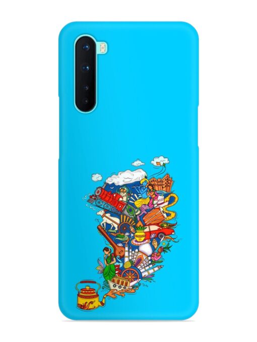 Vector Design Indian Snap Case for Oneplus Nord Zapvi