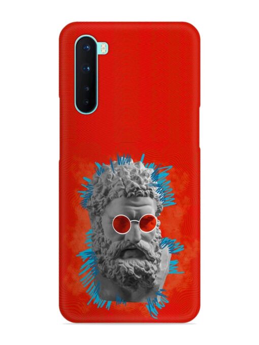 Contemporary Art Concept Snap Case for Oneplus Nord Zapvi