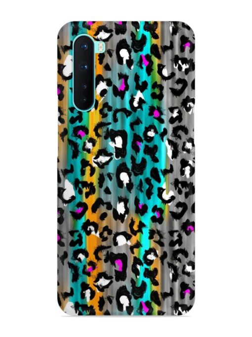 Mix Animal Skin Snap Case for Oneplus Nord Zapvi