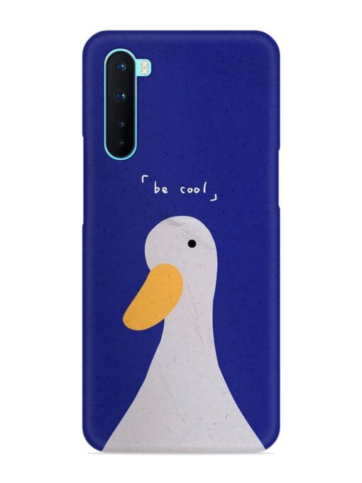 Be Cool Duck Snap Case for Oneplus Nord Zapvi