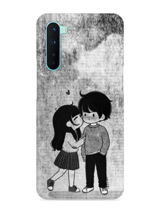 Couple Love Highlights Snap Case for Oneplus Nord Zapvi