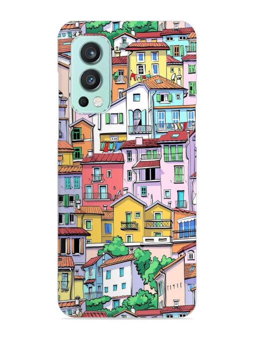 Europe Old Town Snap Case for Oneplus Nord 2 (5G) Zapvi