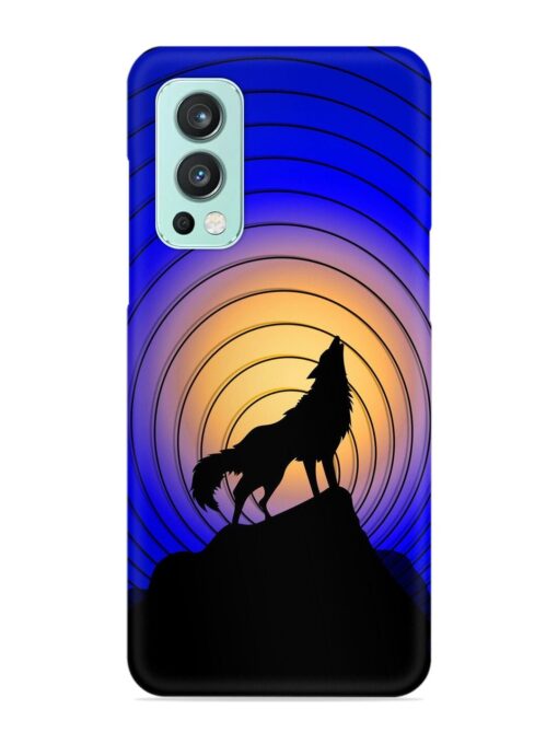 Fox Roaring Design Snap Case for Oneplus Nord 2 (5G) Zapvi