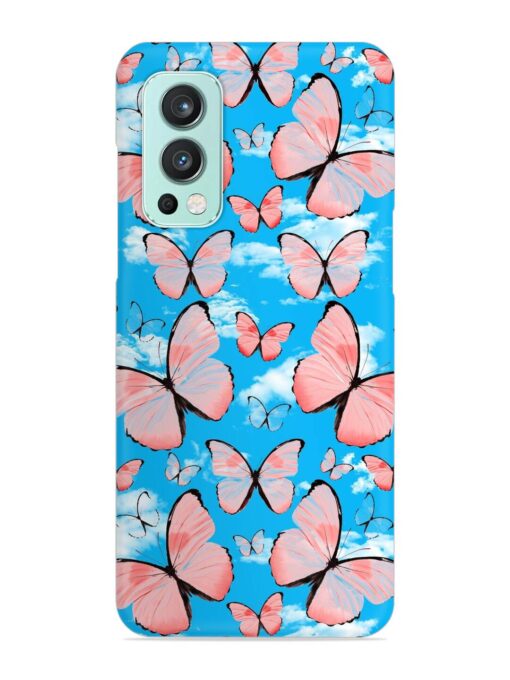 Seamless Pattern Tropical Snap Case for Oneplus Nord 2 (5G) Zapvi