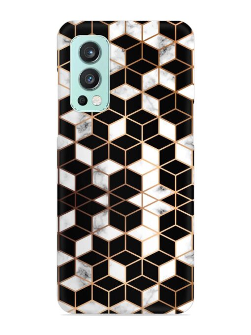 Vector Marble Texture Snap Case for Oneplus Nord 2 (5G) Zapvi