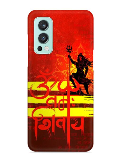 Illustration Lord Shiva Snap Case for Oneplus Nord 2 (5G) Zapvi