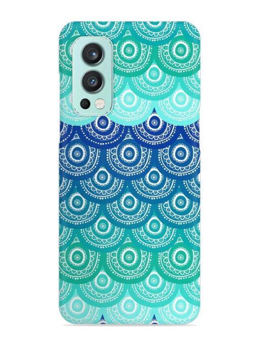 Ethnic Seamless Pattern Snap Case for Oneplus Nord 2 (5G) Zapvi