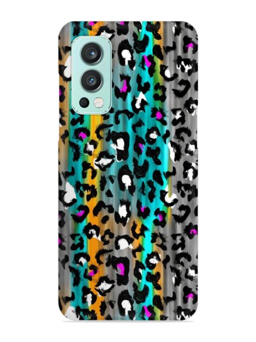 Mix Animal Skin Snap Case for Oneplus Nord 2 (5G) Zapvi