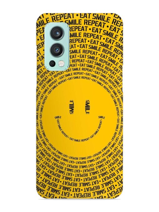 Smiley Snap Case for Oneplus Nord 2 (5G) Zapvi