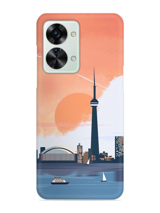 Toronto Canada Snap Case for Oneplus Nord 2T (5G) Zapvi