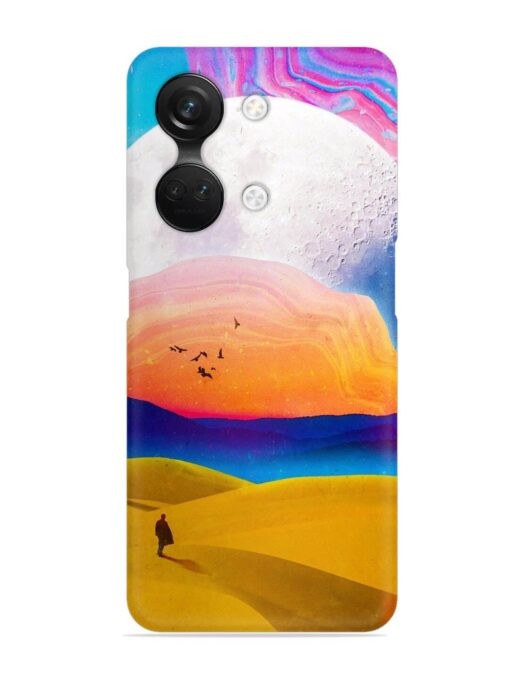 Sandy Desert Snap Case for Oneplus Nord 3 (5G) Zapvi