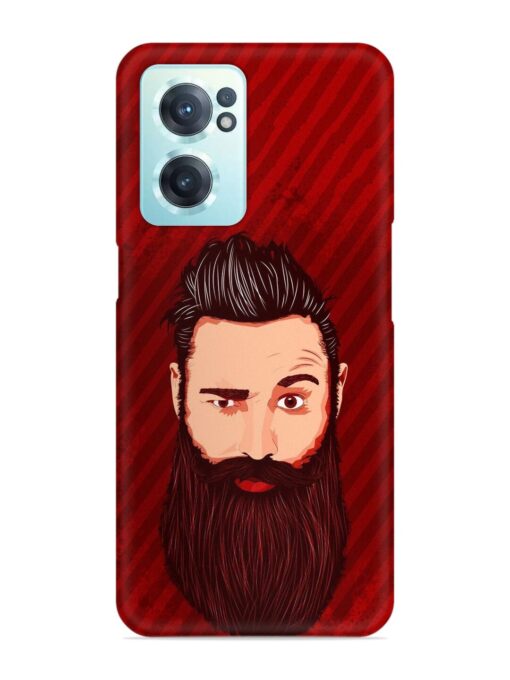 Beardo Man Snap Case for Oneplus Nord Ce 2 (5G) Zapvi