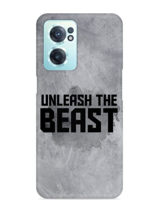 Unleash The Beast Snap Case for Oneplus Nord Ce 2 (5G) Zapvi