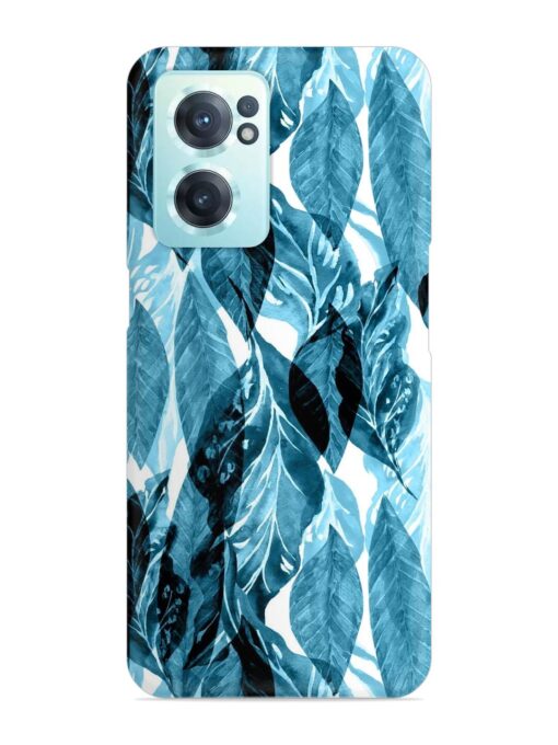 Leaves Pattern Jungle Snap Case for Oneplus Nord Ce 2 (5G) Zapvi