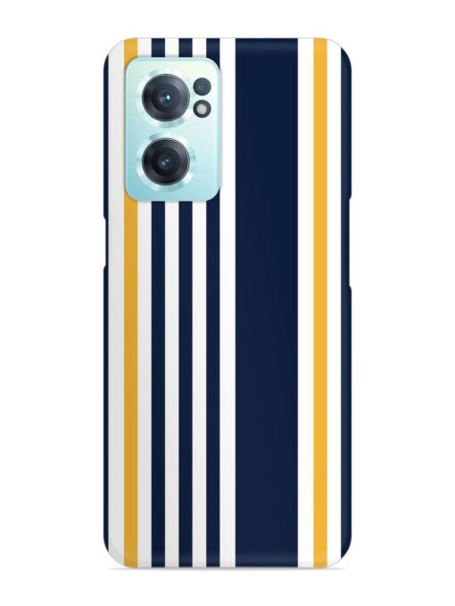 Seamless Stripe Pattern Snap Case for Oneplus Nord Ce 2 (5G) Zapvi