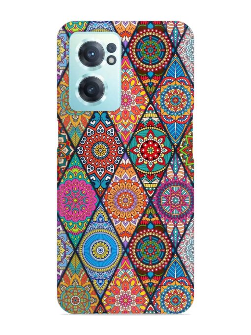 Seamless Tile Pattern Snap Case for Oneplus Nord Ce 2 (5G) Zapvi