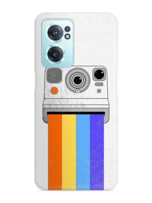 Retro Camera Art Snap Case for Oneplus Nord Ce 2 (5G) Zapvi