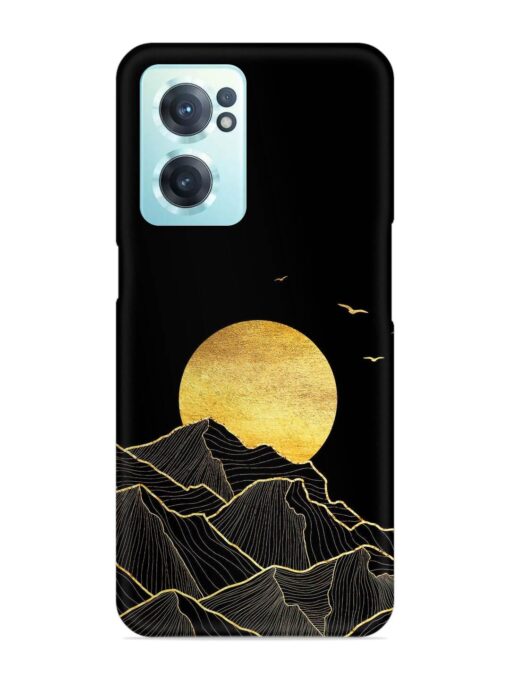 Golden Sunrise Snap Case for Oneplus Nord Ce 2 (5G) Zapvi