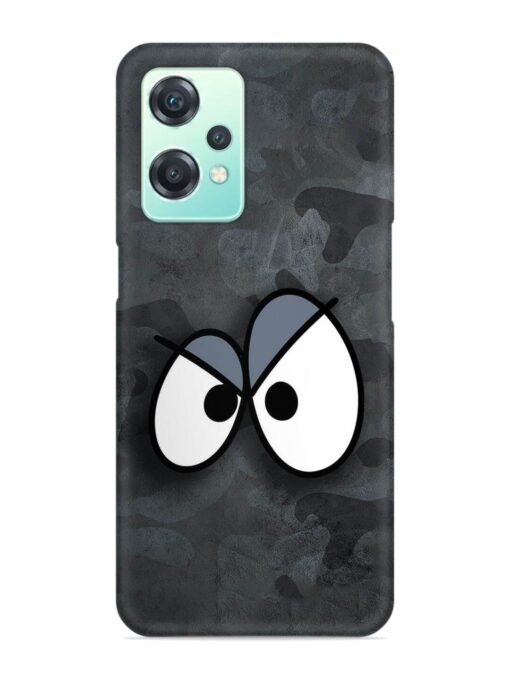 Big Eyes Night Mode Snap Case for Oneplus Nord Ce 2 Lite (5G) Zapvi