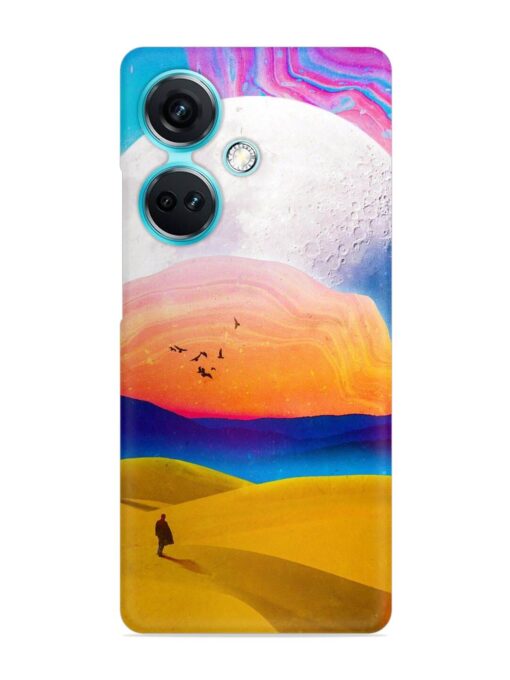 Sandy Desert Snap Case for Oneplus Nord Ce 3 (5G) Zapvi