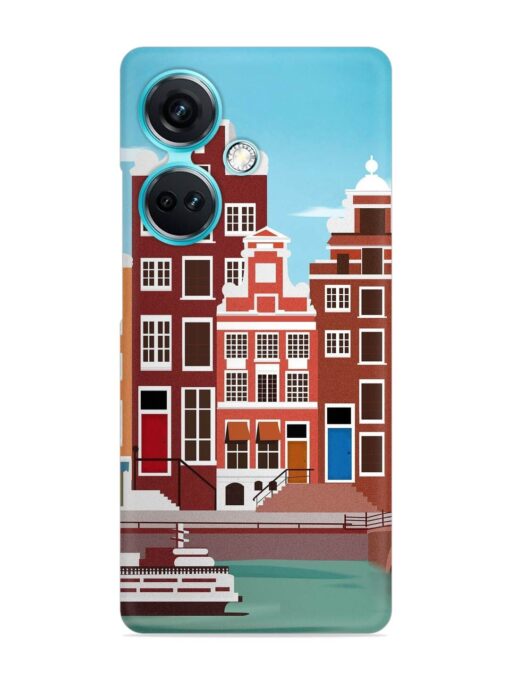 Scenery Architecture Amsterdam Landscape Snap Case for Oneplus Nord Ce 3 (5G) Zapvi