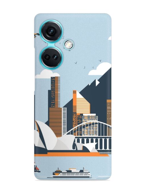 Sydney Opera Landscape Snap Case for Oneplus Nord Ce 3 (5G) Zapvi