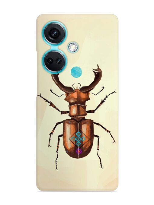 Stag Beetle Vector Snap Case for Oneplus Nord Ce 3 (5G) Zapvi