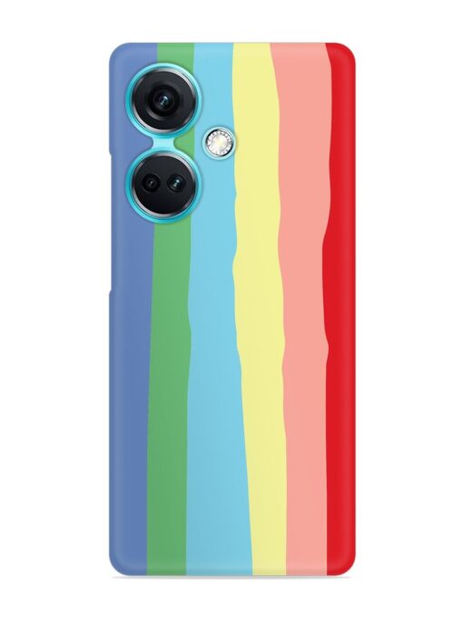 Rainbow Premium Shade Snap Case for Oneplus Nord Ce 3 (5G) Zapvi