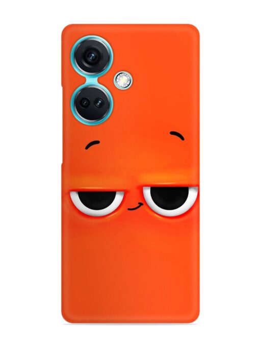 Smiley Face Snap Case for Oneplus Nord Ce 3 (5G) Zapvi